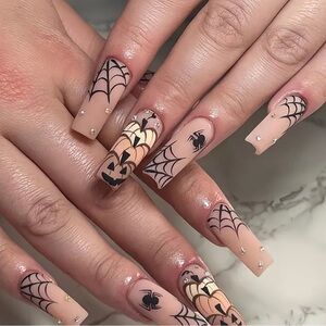 24pcs Halloween Press-On Nails Set